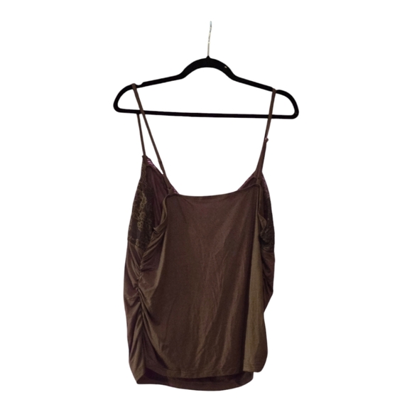 Nee rudged on sides olive green tank top - Picture 3 of 3